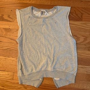 Pam Gela Sleeveless Sweatshirt